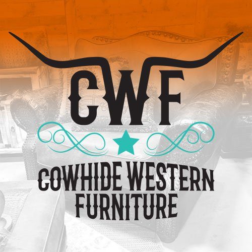 COWHIDE WESTERN FURNITURE 🐄